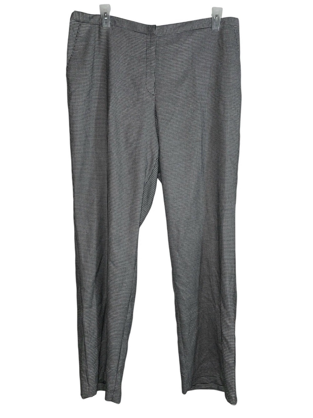 Sag Harbor Stretch Women’s Plus Size 18 Houndstooth Pants Slacks New With Tags